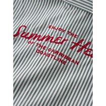 NAME IT Overshirt Herni Garden Topiary Embr. Urban Red